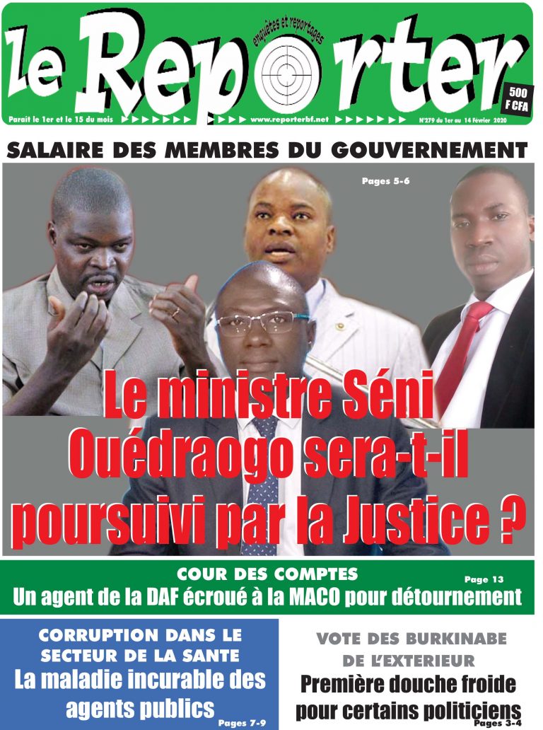 Une du 1er au 14 Février 2020