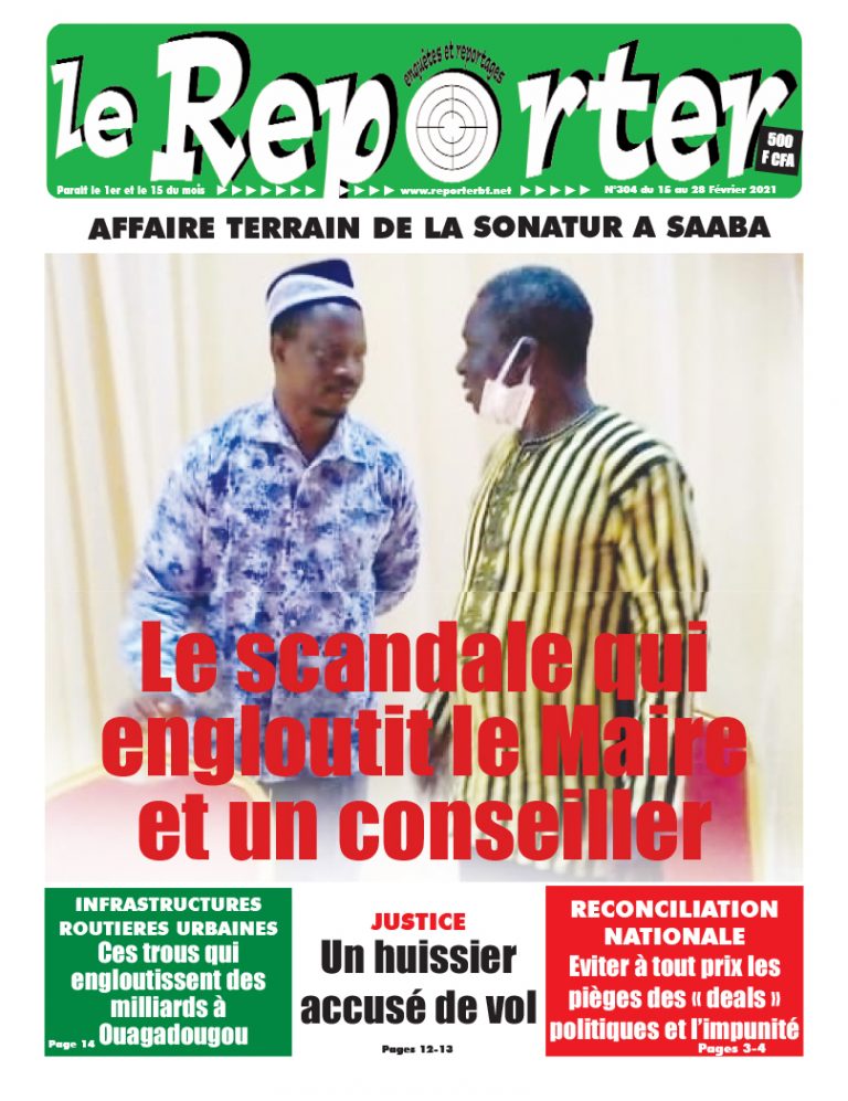 Une du 15 au 28 Février 2021