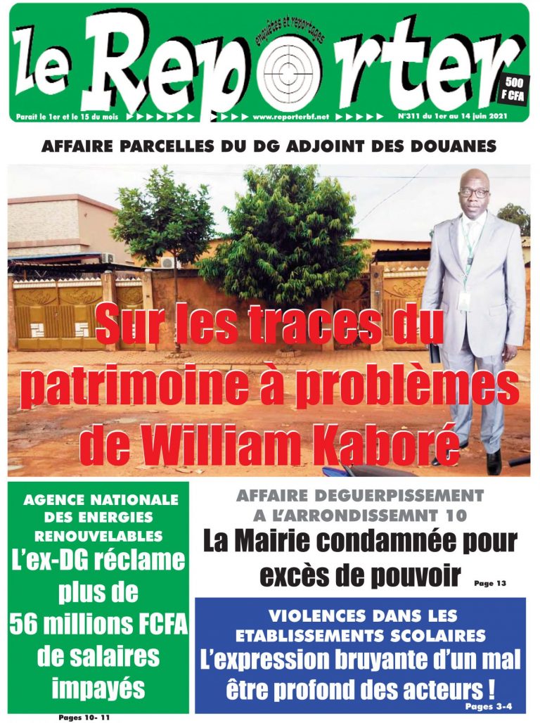 Une du 1er Juin 2021