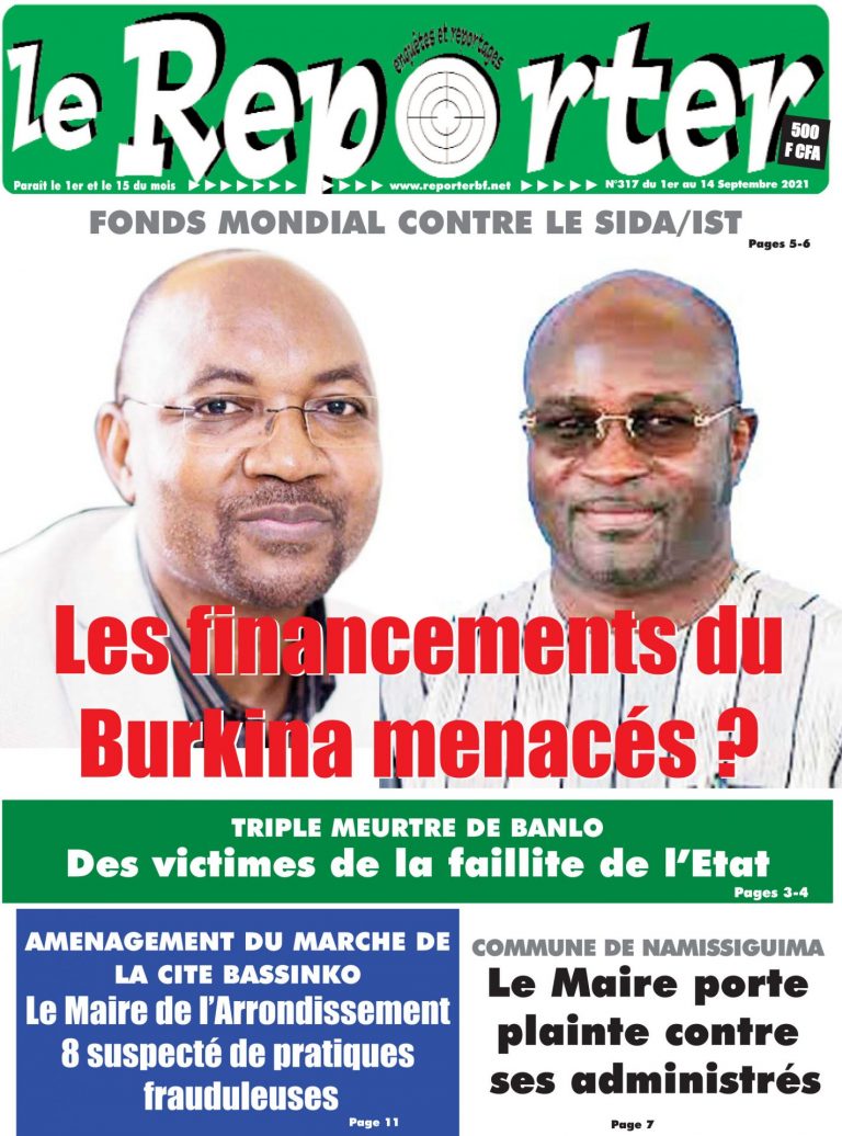 Une du 1er au 14 Septembre 2021