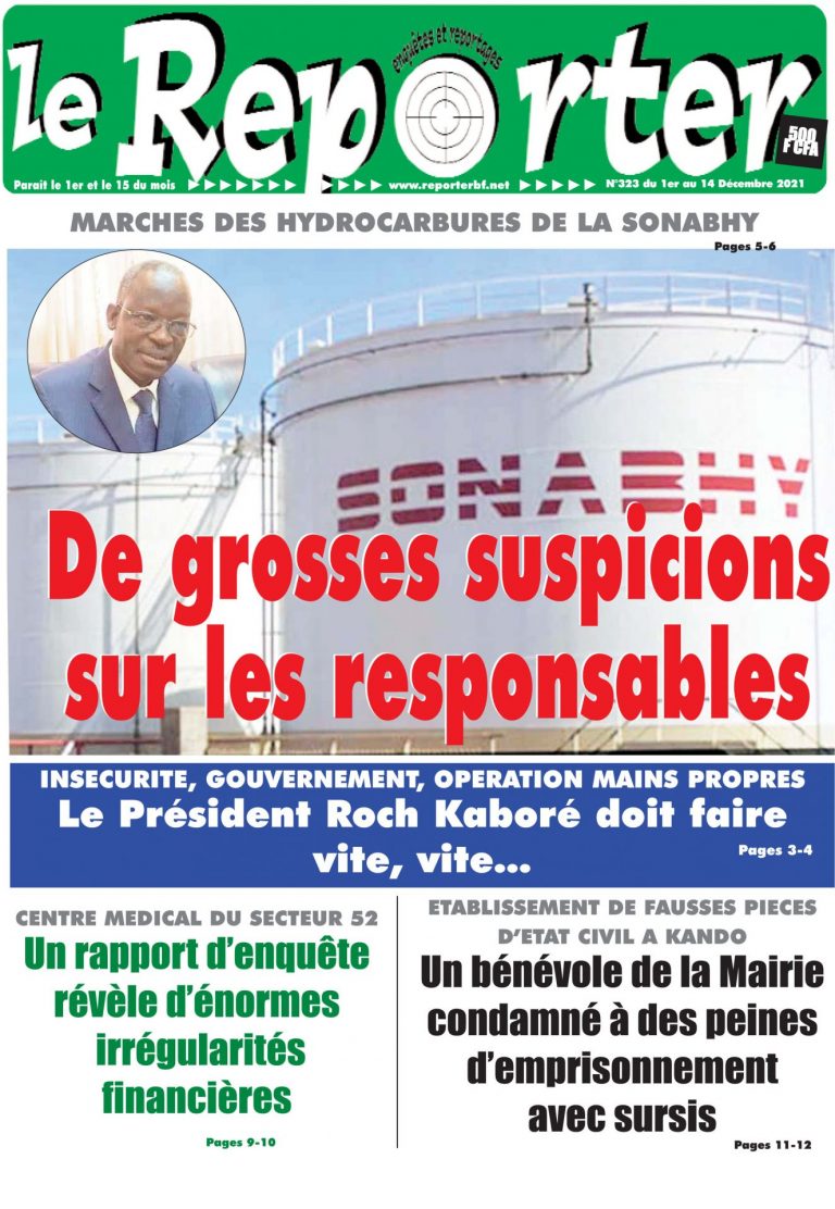 Une du 1er au 14 décembre