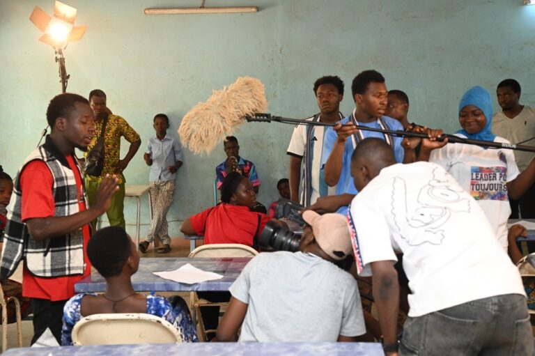 PROMOTION DU 7e ART BURKINABE : De jeunes pousses initiés aux métiers à Koupéla