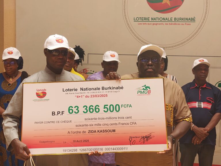 PMU’B : Kassoum Zida rejoint le cercle des millionnaires