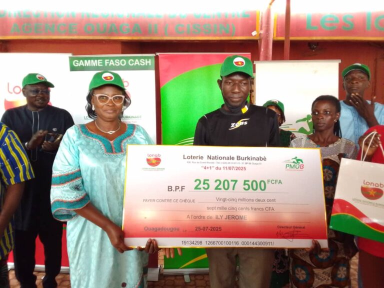 Pari Mutuel Urbain burkinabè : Jérôme Ily gagne 25 millions F CFA après avoir misé 600 F CFA