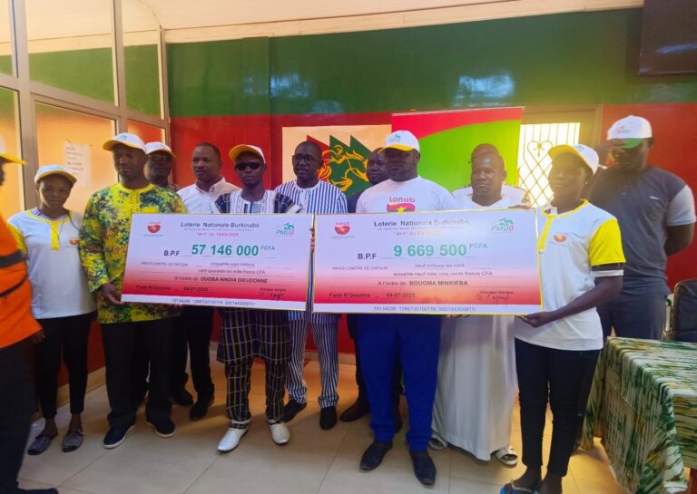 PMU’B FADA : Deux heureux gagnants repartent avec plus de 60 millions FCFA