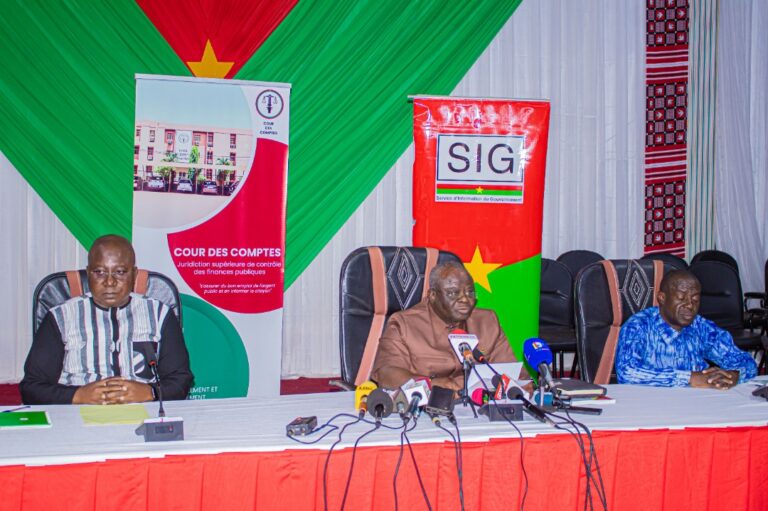 Burkina : La Cour des comptes présente son rapport annuel 2024