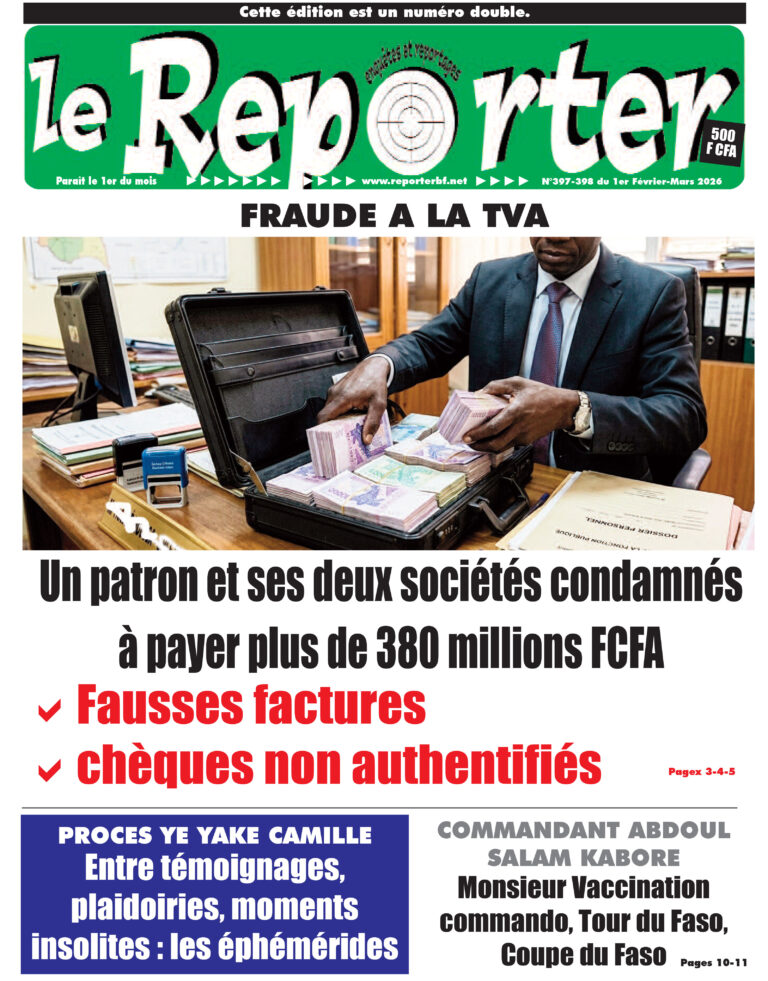 La Une 397-398 de février-mars 2026